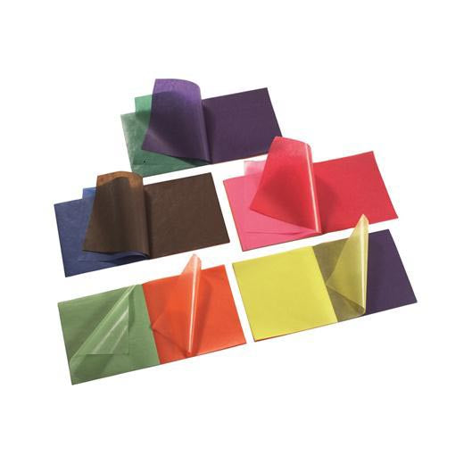 Carta oleata colori assortiti 100 fogli 16×16 cm  