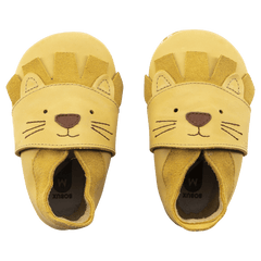 Preordine Scarpina Soft Sole - con Leone - Giallo Bobux