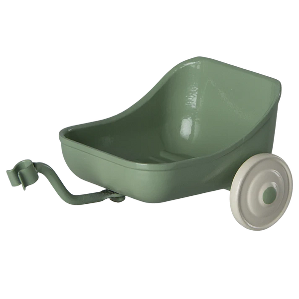 Carrellino per triciclo Topi verde Maileg  