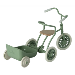 Carrellino per triciclo Topi verde Maileg  