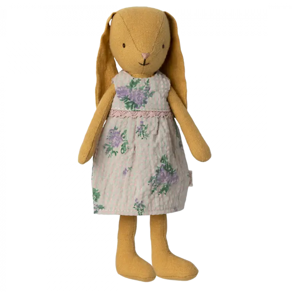 Pupazzo coniglietta con Vestito - Giallo Polvere 21 cm Maileg  
