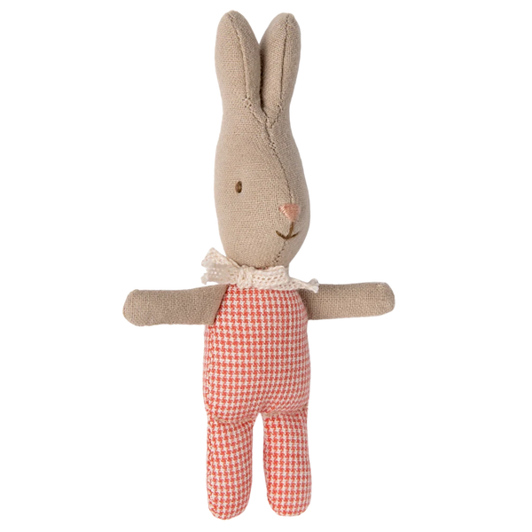 Coniglio, My - A scacchi rosso Maileg