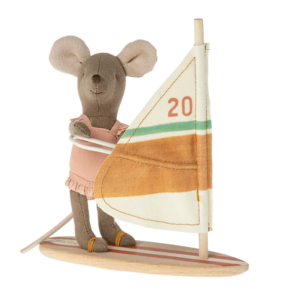 Topino surfista little sister Collezione mare Maileg  