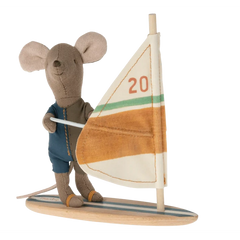 Topino surfista little brother Collezione mare Maileg  