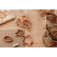 Mini set 6 formine il mare eco cutter Kinfolk & Co  
