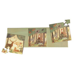 Cartella 2 puzzle magnetici da viaggio Foresta Egmont Toys