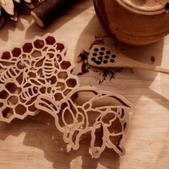 Set 2 formine Ape e alveare eco cutter Kinfolk & Co  