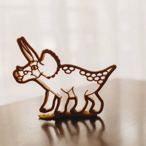 Set 1 formina dino Triceratopo eco cutter Kinfolk & Co  