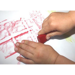 Set 8 mattoncini cera scatola latta Stockmar  