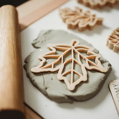 Set 3 formine Foglie eco cutter Kinfolk & Co  