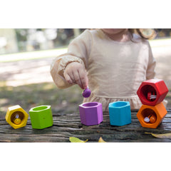Gioco classificazione colori Beehives Plan Toys