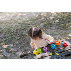 Gioco classificazione colori Beehives Plan Toys