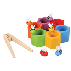 Gioco classificazione colori Beehives Plan Toys