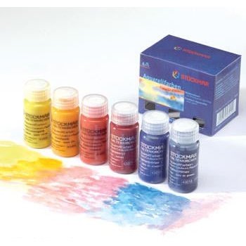 Set 6 acquarelli liquidi 20 ml Stockmar  
