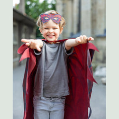 Mantello e maschera Spiderman Great Pretenders