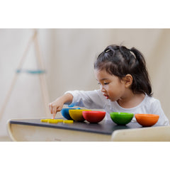 Coppette Sort & Count in Legno Plan Toys