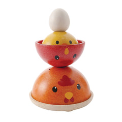 Gioco impilabile equilibrio gallina Plan Toys
