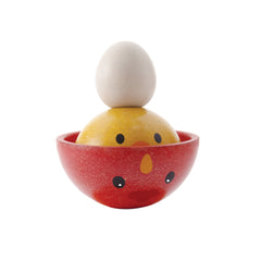 Gioco impilabile equilibrio gallina Plan Toys