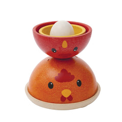 Gioco impilabile equilibrio gallina Plan Toys