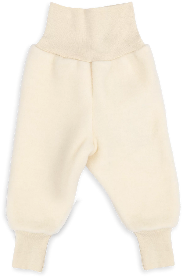 Pantaloni in Pile di 100% Lana Merino Engel