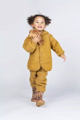 Pantaloni in Pile di 100% Lana Merino Engel