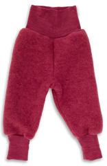 Pantaloni in Pile di 100% Lana Merino Engel