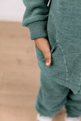 Giacca con cappuccio Baby Walk in 100% lana merino Engel