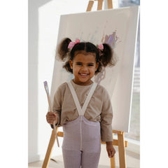 Pantaloni alle Caviglie Silly Silas - Creamy Lavender  