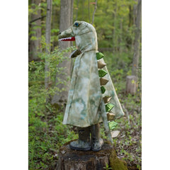 Mantello dinosauro con cappuccio T-Rex Great Pretenders  