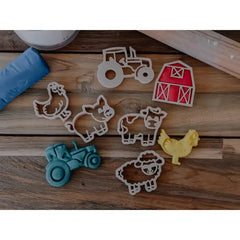 Set 6 formine mini fattoria eco cutter Kinfolk & Co  