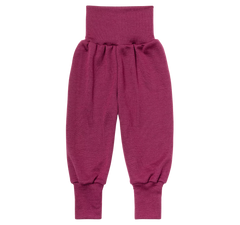 Pantaloni lana e seta Engel