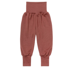 Pantaloni lana e seta Engel