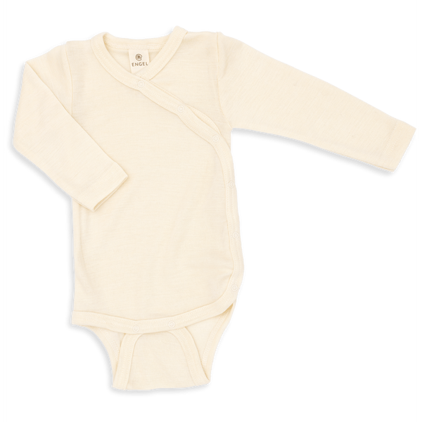 Body nascita in Lana-Seta Incrociato Engel  