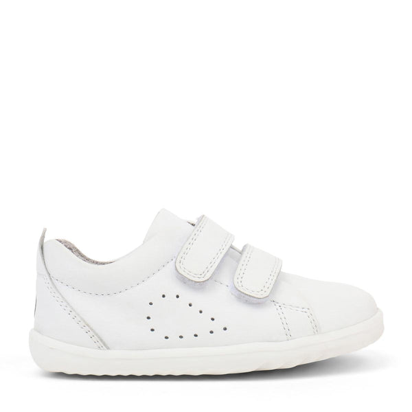 Step Up Grass Court White Bobux  