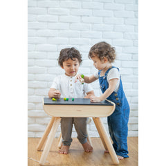 Set tavolo e sedia bambini legno Plan Toys