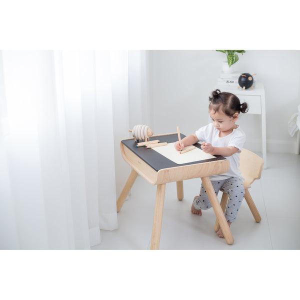 Set tavolo e sedia bambini legno Plan Toys