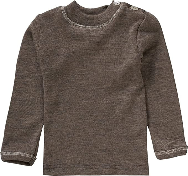 Maglia a Maniche Lunghe  Lana e Seta Engel