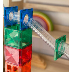 Connetix tiles costruzioni magnetiche 92 Pezzi Ball Run Pack  