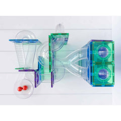 Connetix tiles costruzioni magnetiche 92 Pezzi Ball Run Pack  