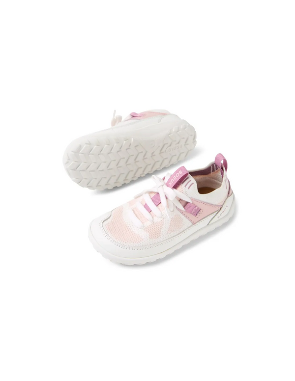 Scarpine I Walk Meta - White Parfait Pink - Barefoot - Alpha - Camminatori Esperti Bobux