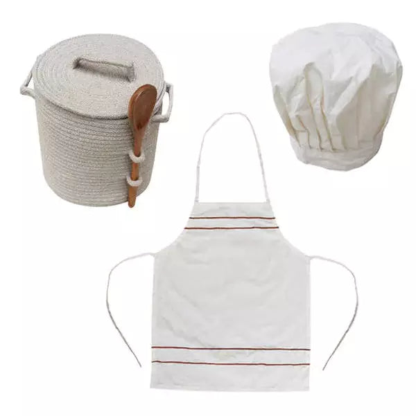 Cesta Portagiochi - Pentola - Little Chefs Collection Lorena Canals  