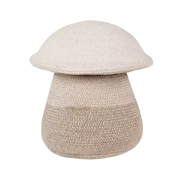 Cesto Portaoggetti Fungo con coperchio Lorena Canals  
