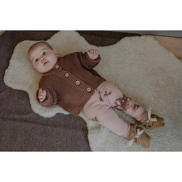 Stivaletti in pile di cotone organico The Simple Folk  