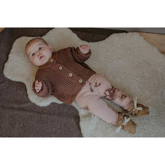 Stivaletti in pile di cotone organico The Simple Folk  