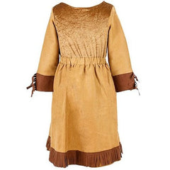 Costume Wild West Annie - Marrone Great Pretenders