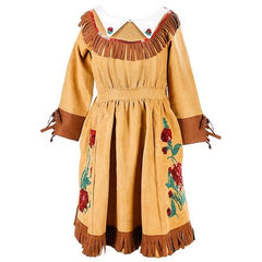 Costume Wild West Annie - Marrone Great Pretenders
