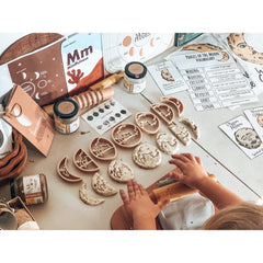 Set 7 formine fasi lunari eco cutter Kinfolk & Co  