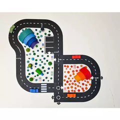 Pista flessibile per macchinine Highway 24 pz Waytoplay  