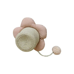 Cesto Giocattolo Portaoggetti in Corda di Cotone - Flower - Fantasy Garden - Rosa Lorena Canals  