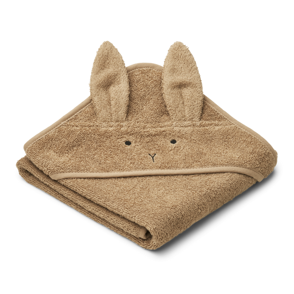 Asciugamano con Cappuccio Albert Rabbit oat Liewood  